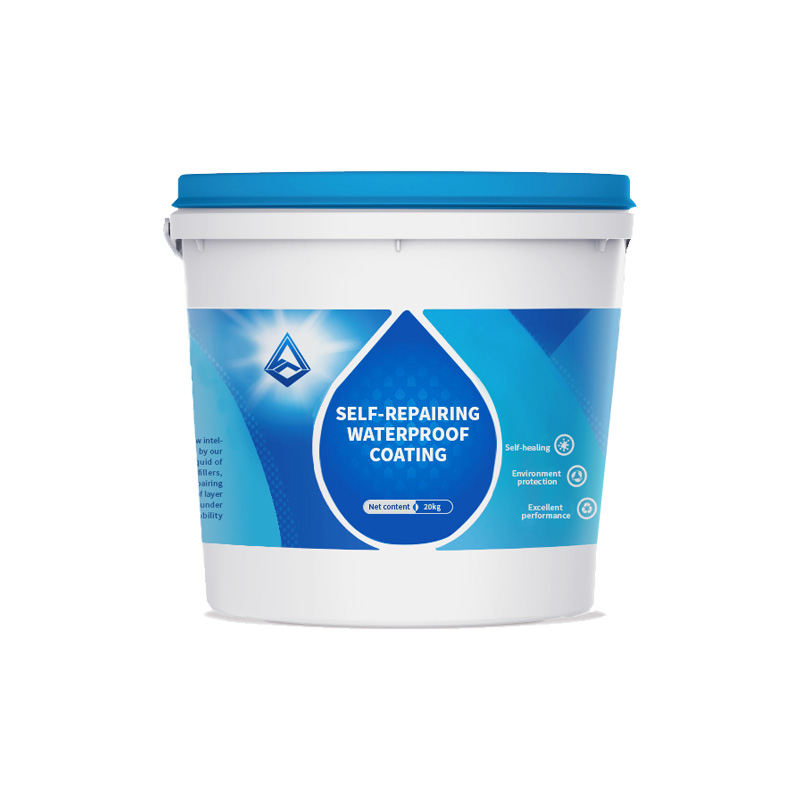 Self-repairing waterproof coating